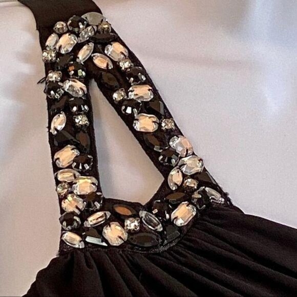 City Triangle Black One Shoulder Party Dress - Picture 5 of 9